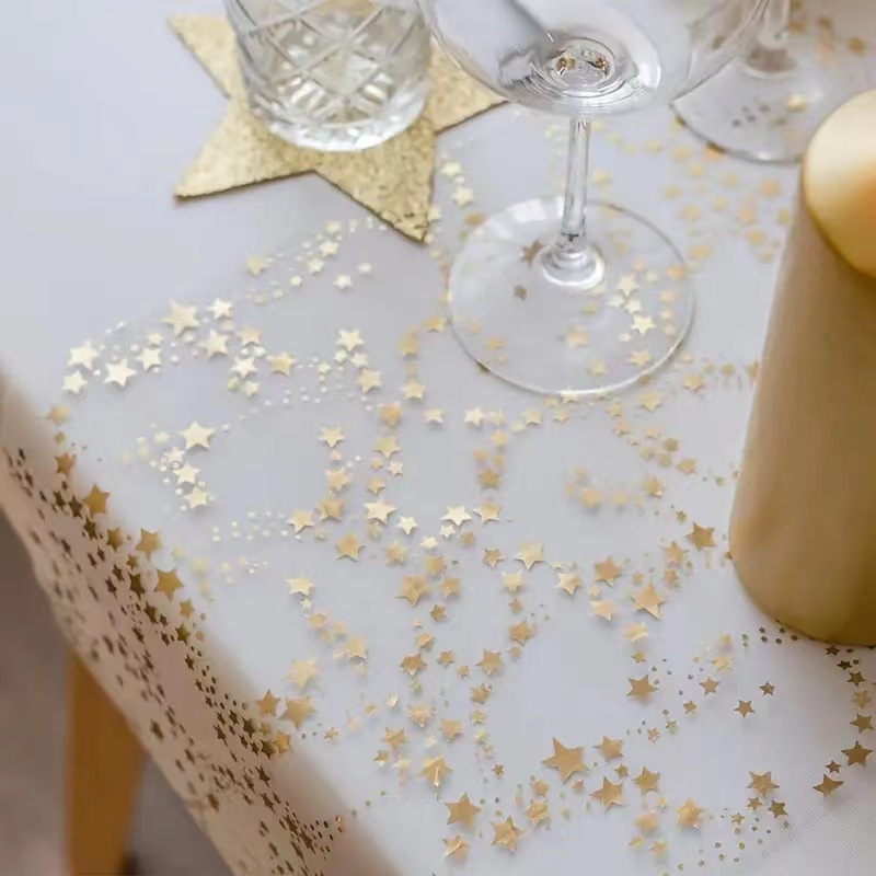 Table Runner Sequin - Party Table Runner Polyester Fiber Sparkle