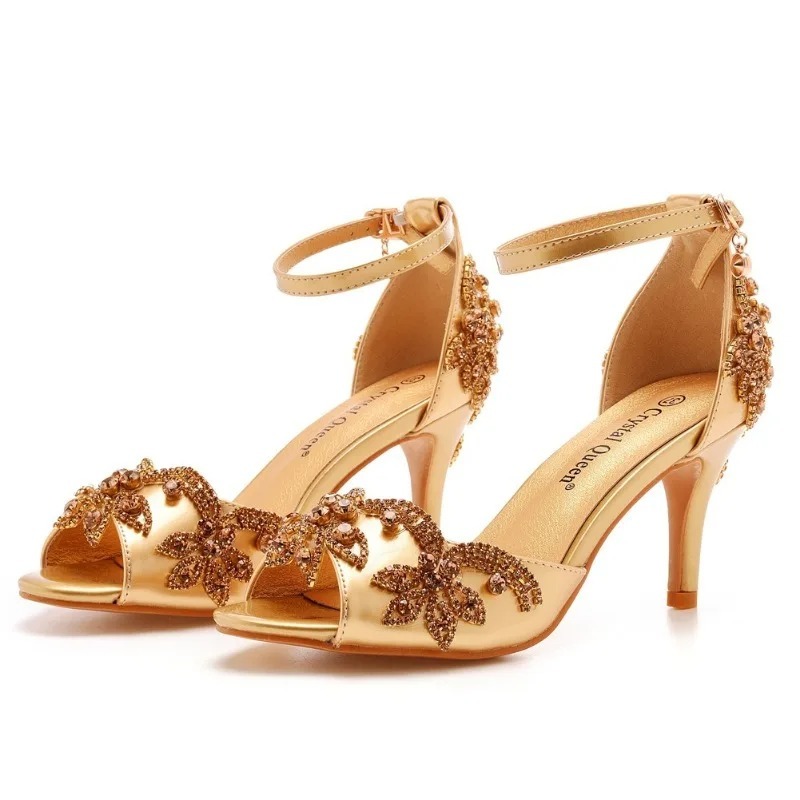 Wedding Fx - Fashion Designer Women's Shoes Luxury Rhinestone