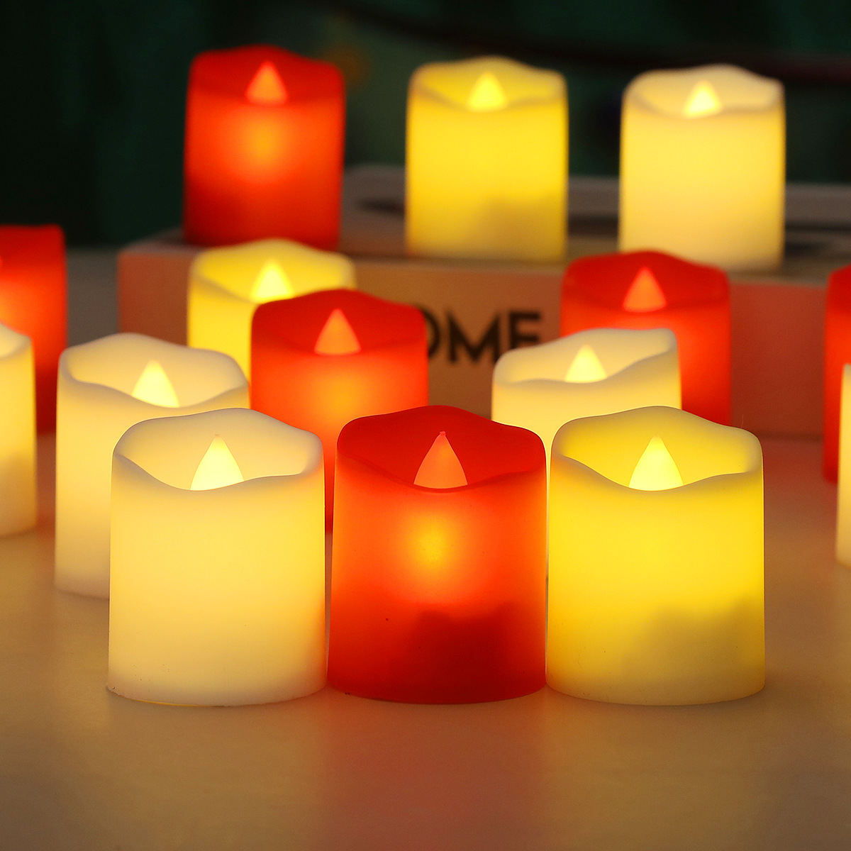 Unity Candle Set - LED electronic candle light,swaying simulated candle