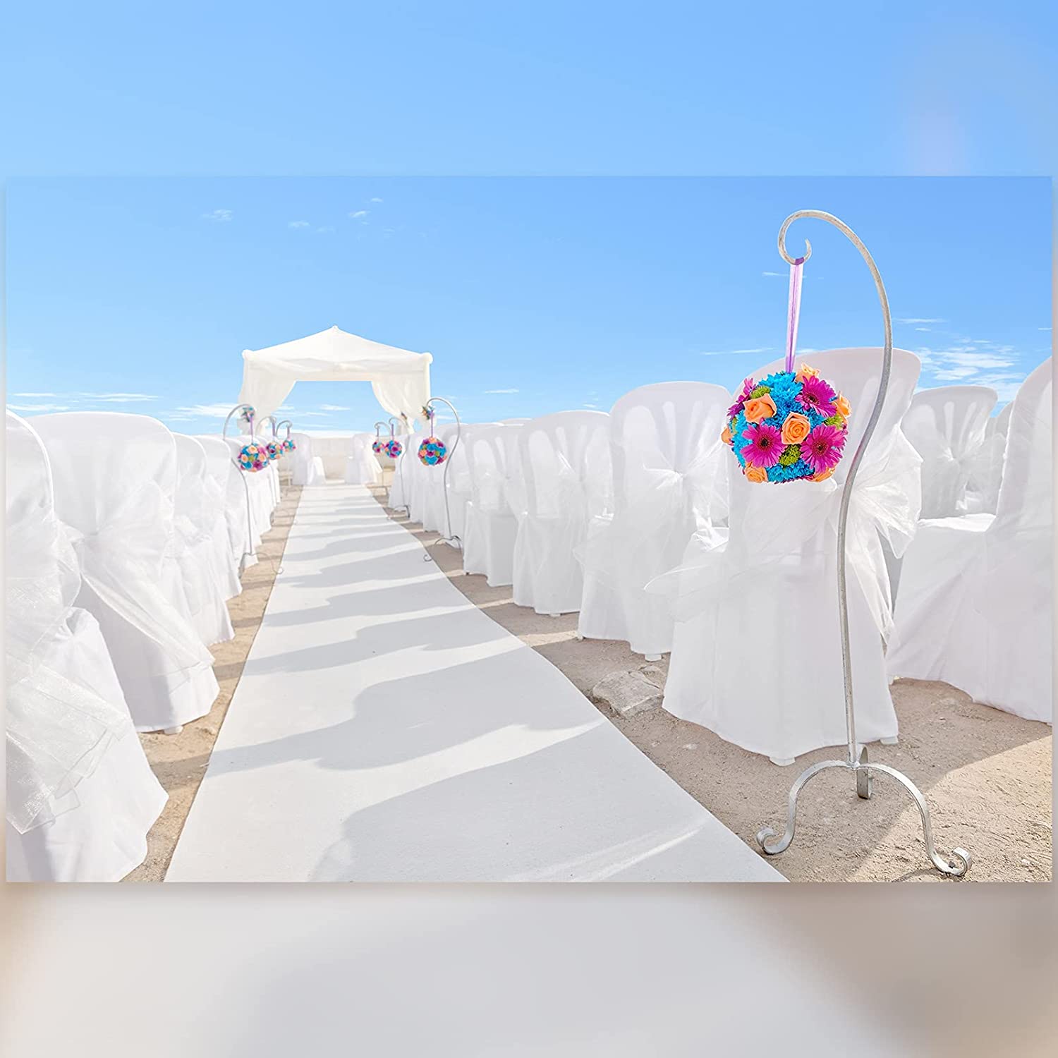 Wedding White Carpet Anti slip - đánh giá và giá Aisle Runner White