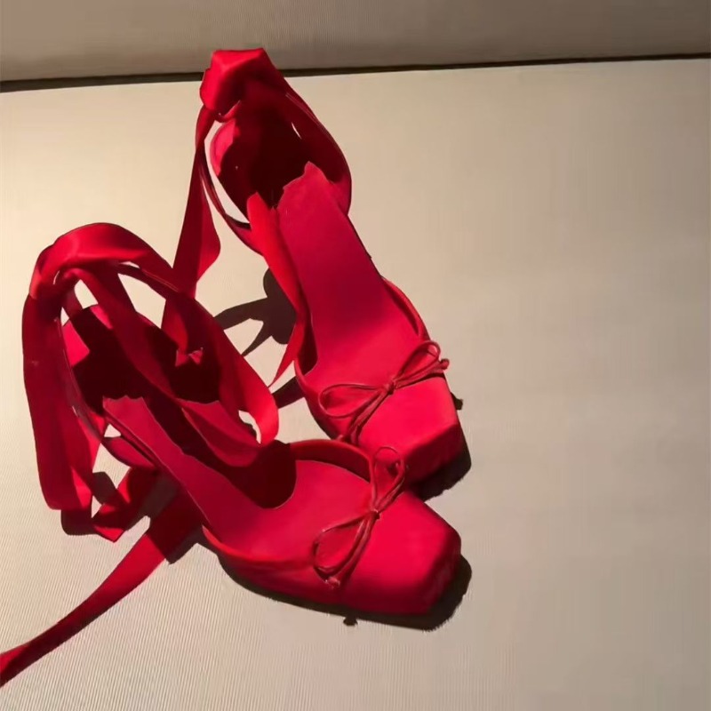 Red High-heeled Shoes, Women's - đánh giá và giá Wedding Fx