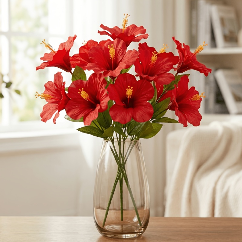 15 Flowers = 3 Bunches of Hibi - đánh giá và giá Centerpiece Vase Tall