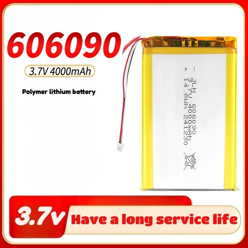 606090 3.7v 4000mAh Rechargeab - đánh giá và giá Wedding Power Supply