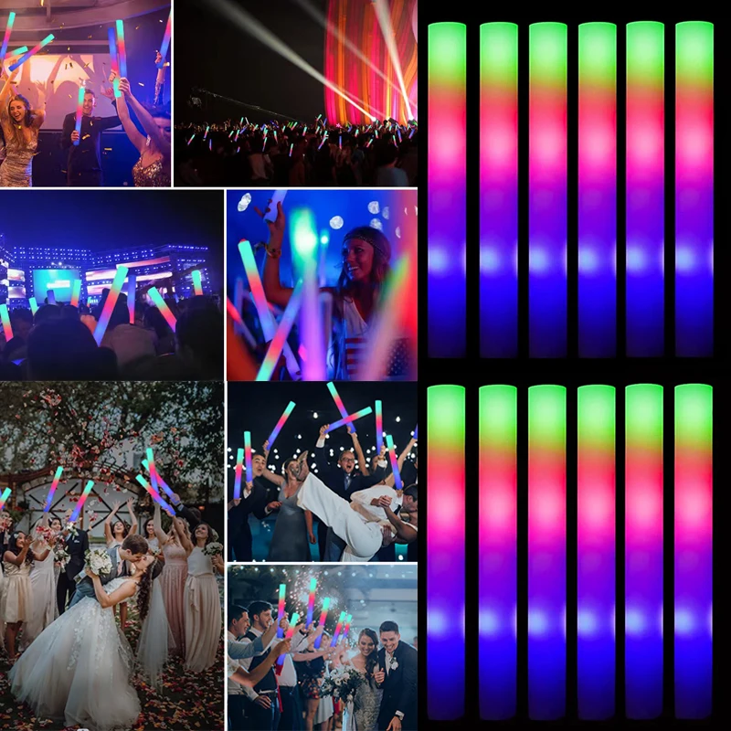 15/30Pcs LED Glow Sticks Bulk  - đánh giá và giá Wedding Supply In Bulk