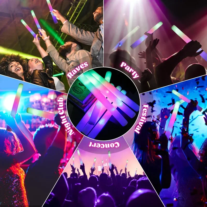 15/30Pcs LED Glow Sticks Bulk  - đánh giá và giá Wedding Supply In Bulk