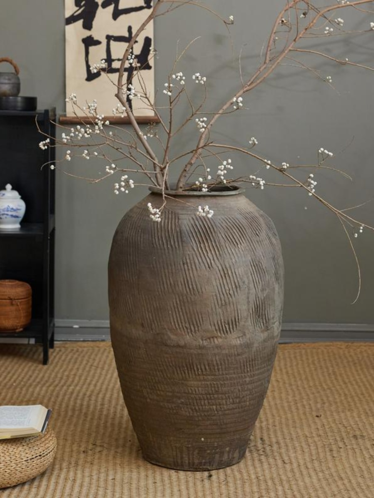 Retro Vintage Large Terracotta - đánh giá và giá Centerpiece Vase Tall