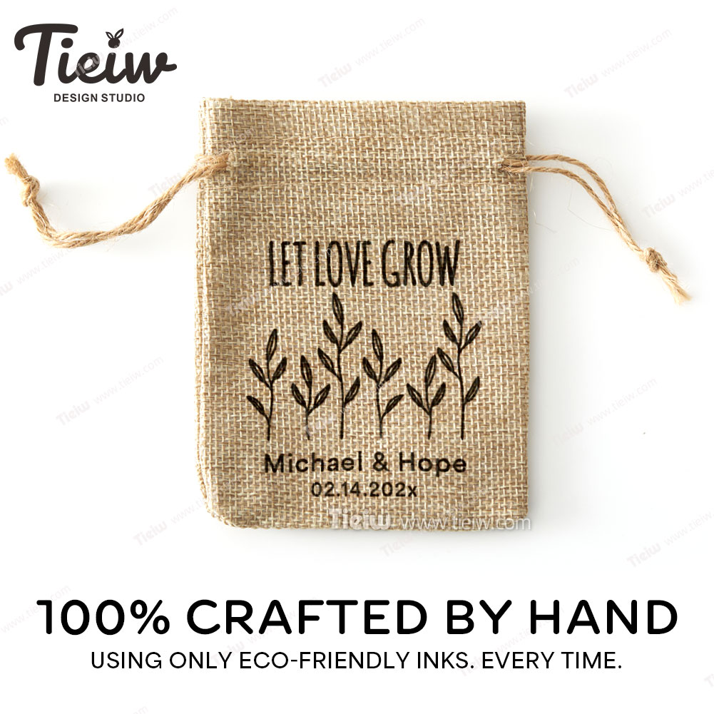 25PCS-Personalized Burlap Wedd - đánh giá và giá Wedding Supply List