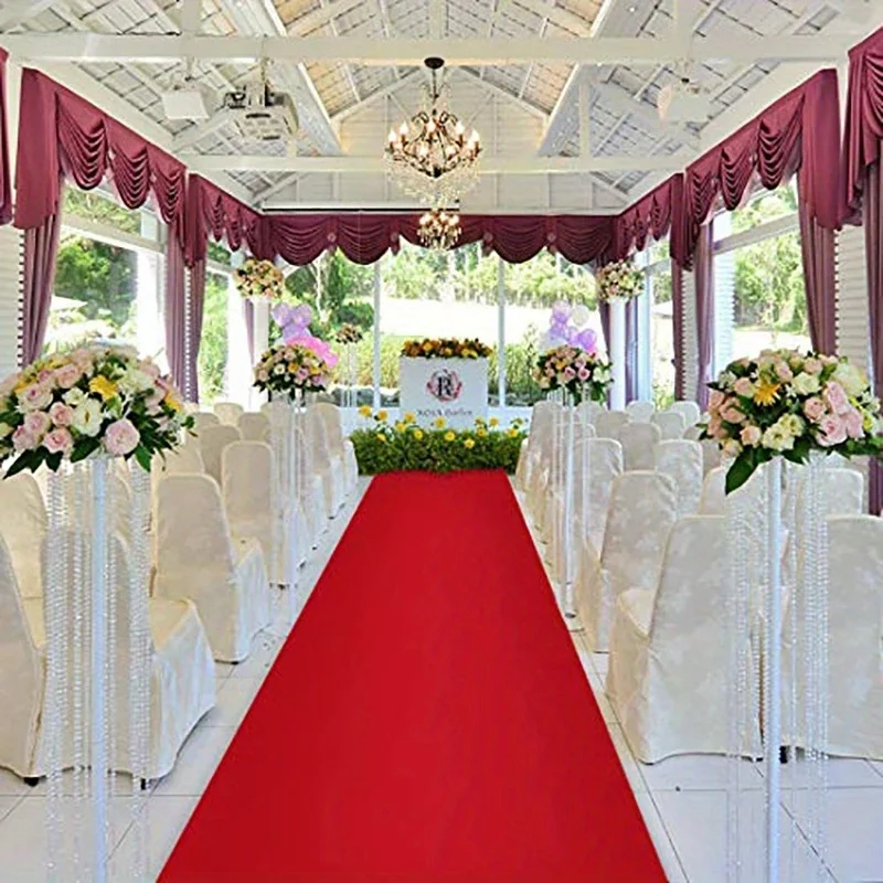 Red Carpet Ceremony Party Stag - đánh giá và giá Aisle Runner White