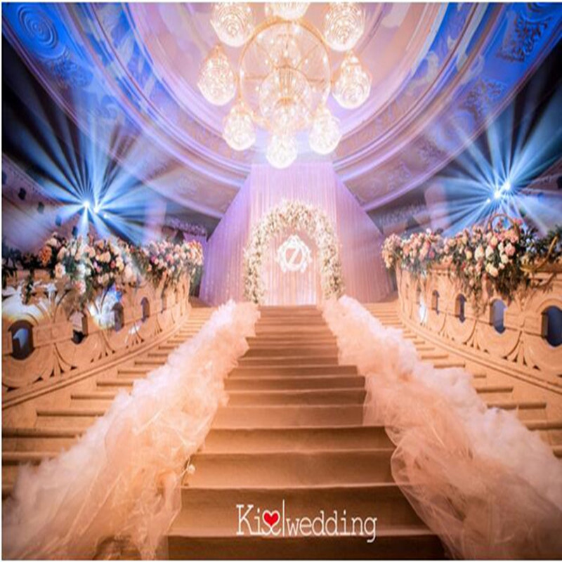 Elegant White Wedding Decorati - đánh giá và giá Aisle Runner White