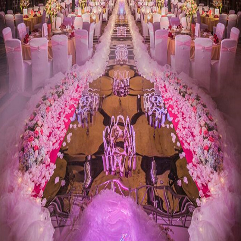 Elegant White Wedding Decorati - đánh giá và giá Aisle Runner White