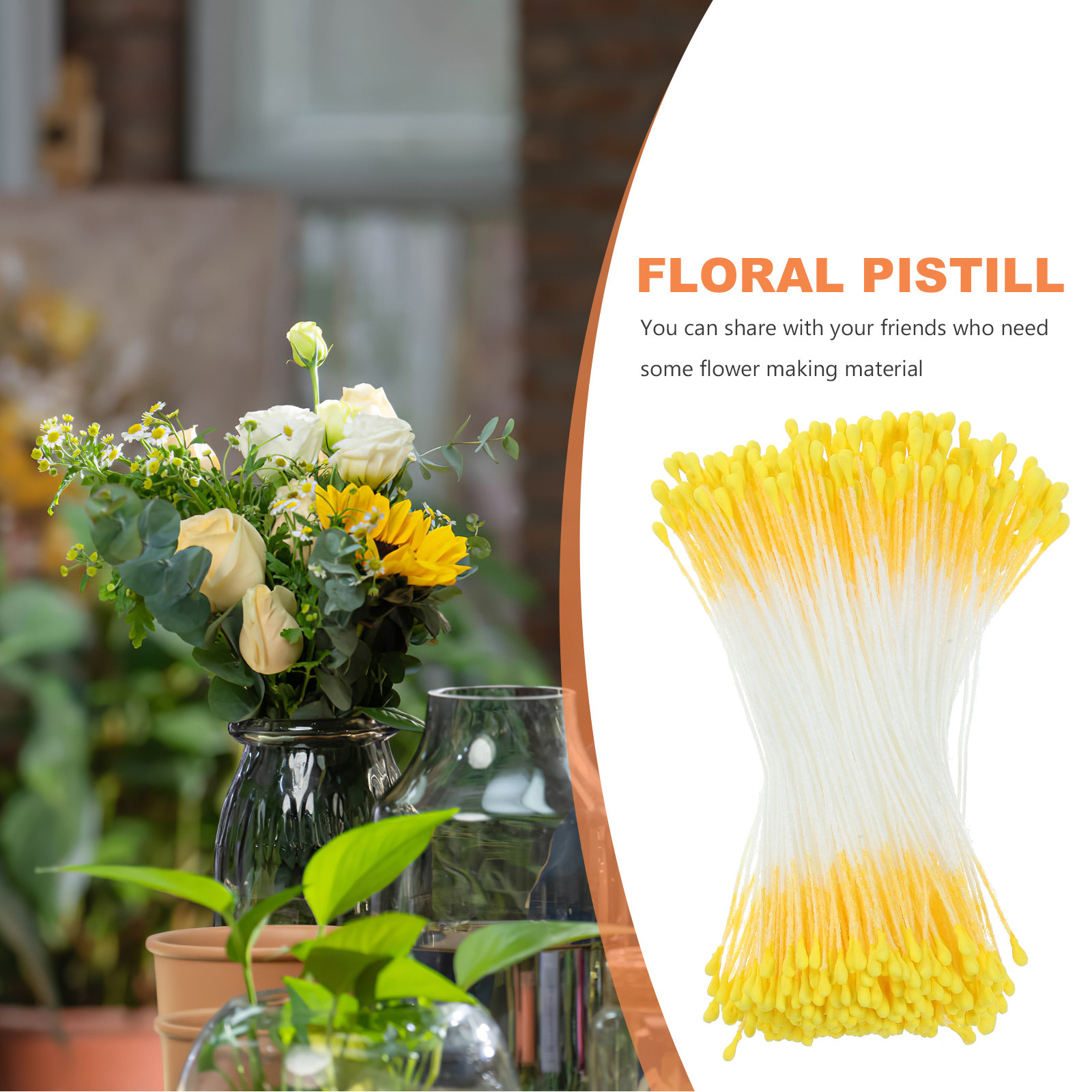 Double Heads Handmade Flowers  - đánh giá và giá Wedding Supply In Bulk
