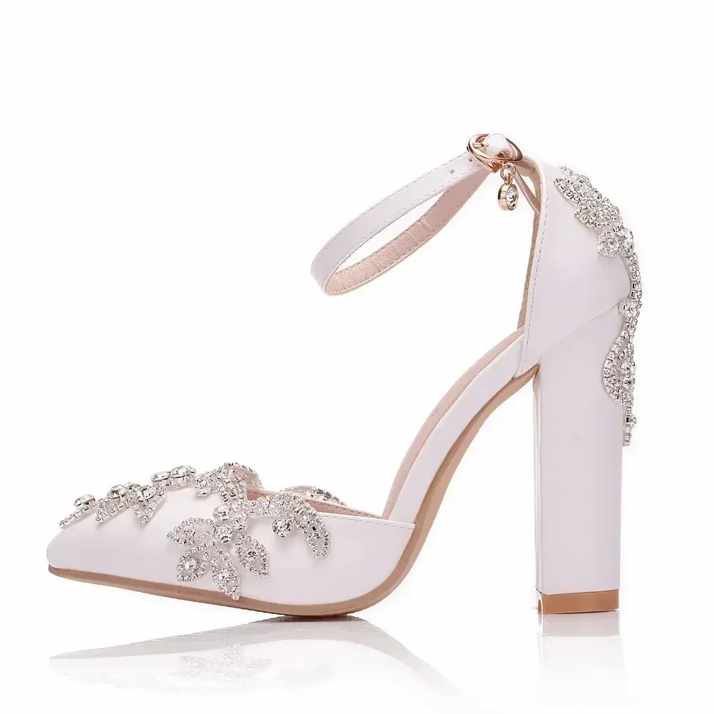 2022 Dày Gót Mũi Nhọn Với Đế D - đánh giá và giá Wedding Fx