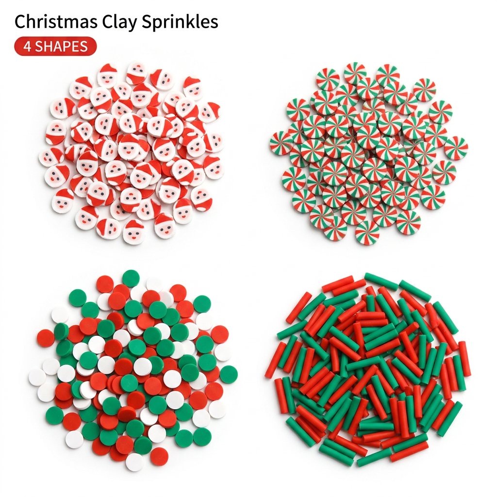 1500pcs Christmas Clay Sprinkl - đánh giá và giá Wedding Supply In Bulk