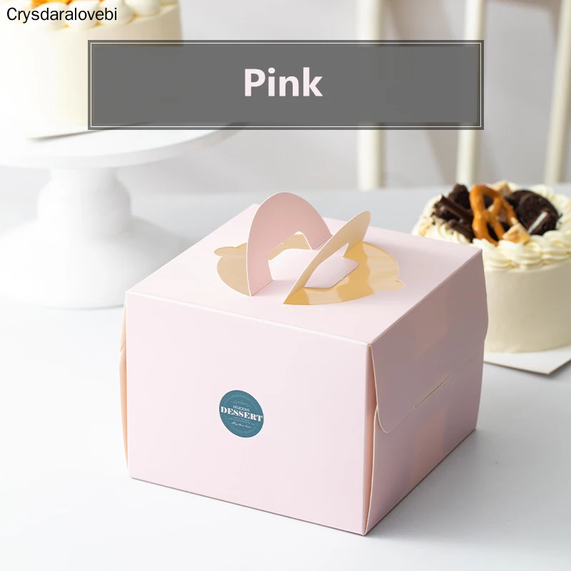 20pcs 4 Inch Paper Cake Box Ha - đánh giá và giá Good Supply Wedding Cake