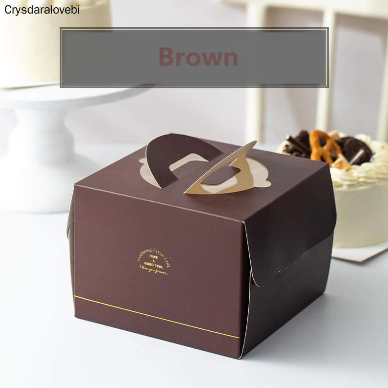 20pcs 4 Inch Paper Cake Box Ha - đánh giá và giá Good Supply Wedding Cake