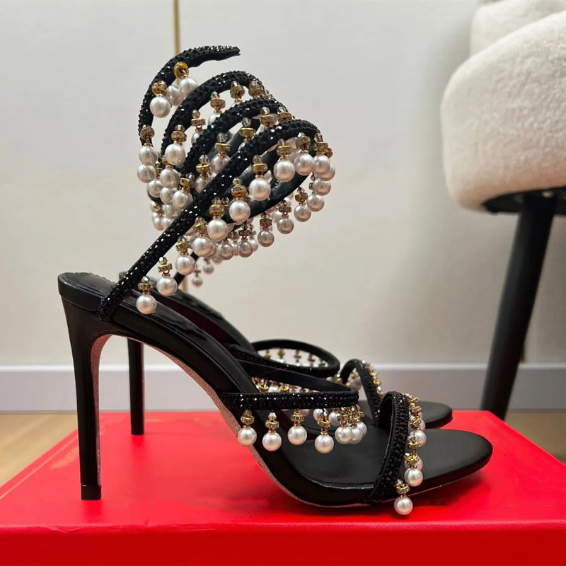Luxury Rhinestones Pearls Tass - đánh giá và giá Wedding Fx