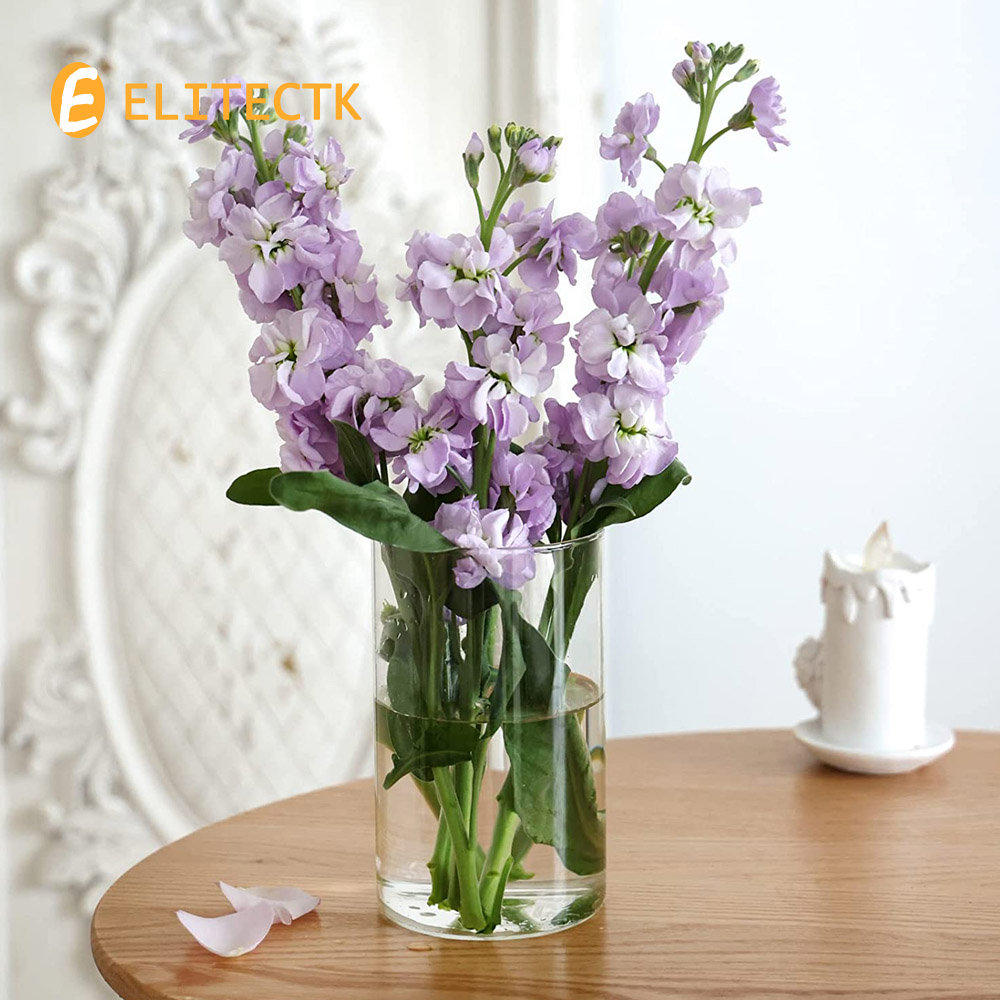 Glass Cylinder Vase Hurricane  - đánh giá và giá Centerpiece Vase Tall
