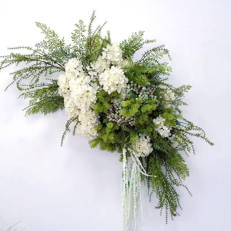 Green wedding decoration walkw - đánh giá và giá Aisle Runner White