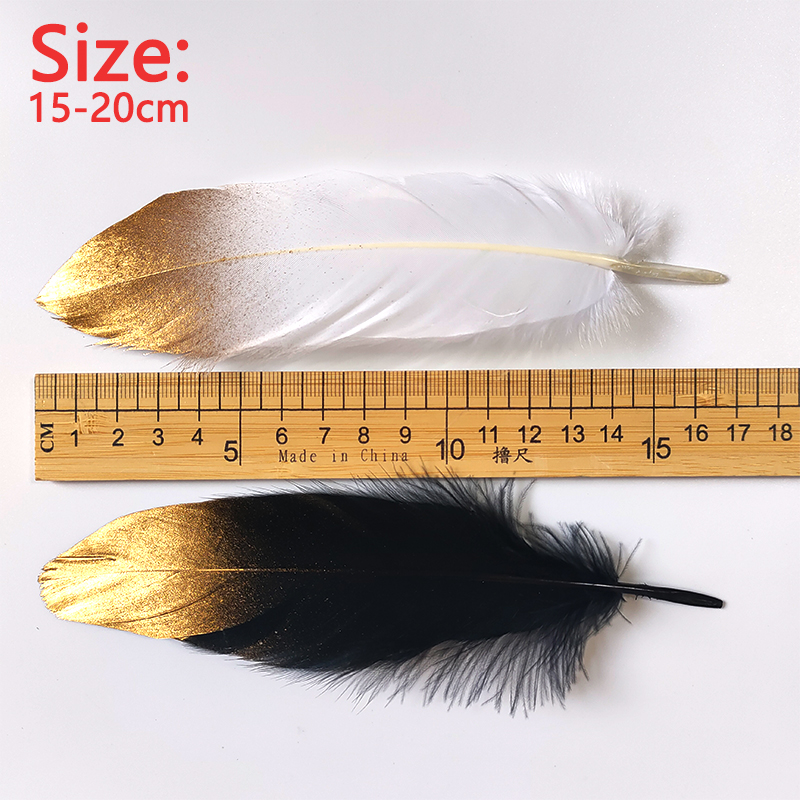 15-20cm Black White Feathers W - đánh giá và giá Centerpiece Vase Tall