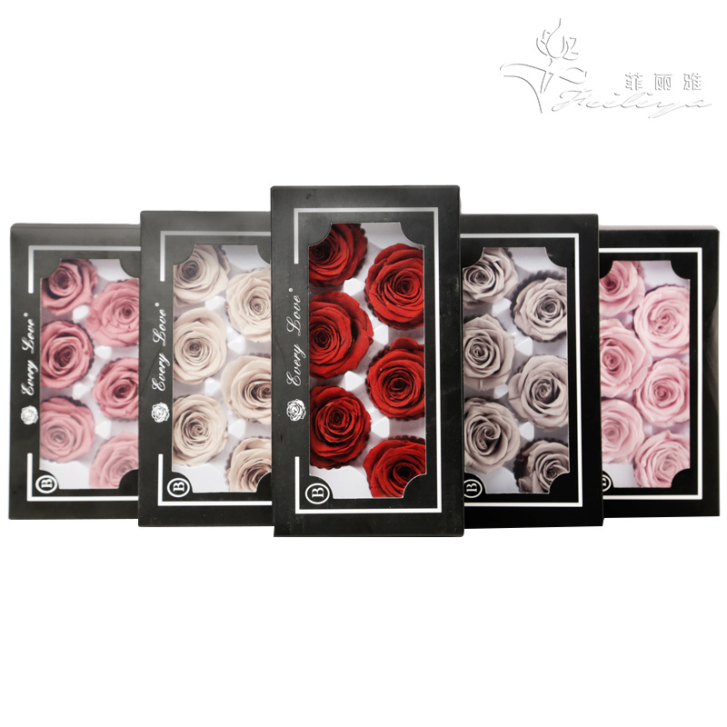 6pcs Eternal Rose Flower Heads - đánh giá và giá Wedding Supply In Bulk