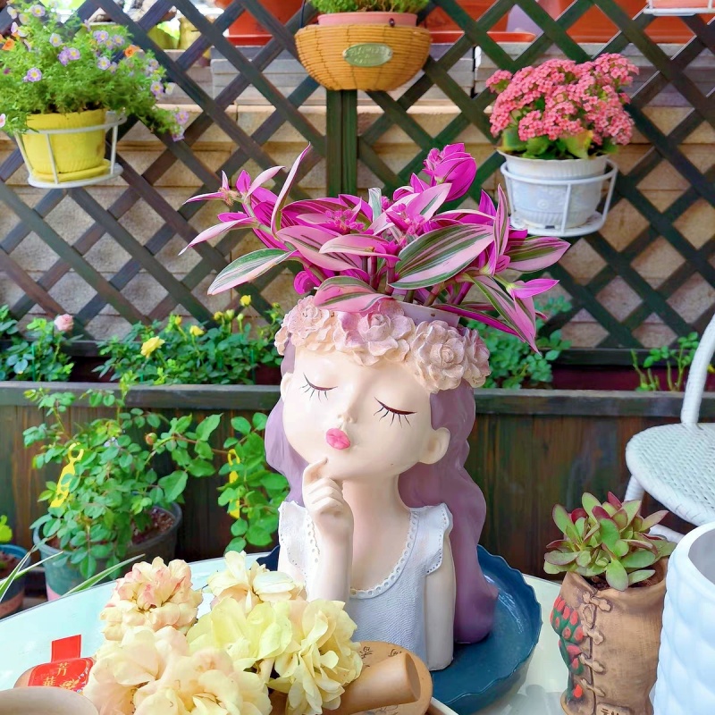 Contemplative Flower Fairy Vas - đánh giá và giá Centerpiece Vase Tall