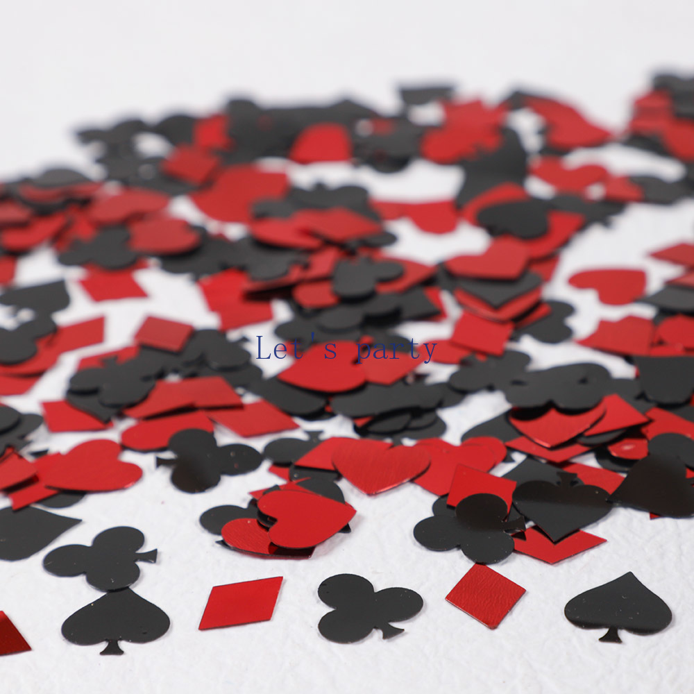 15g/bag Casino Las Vegas Poker - đánh giá và giá Table Runner Sequin