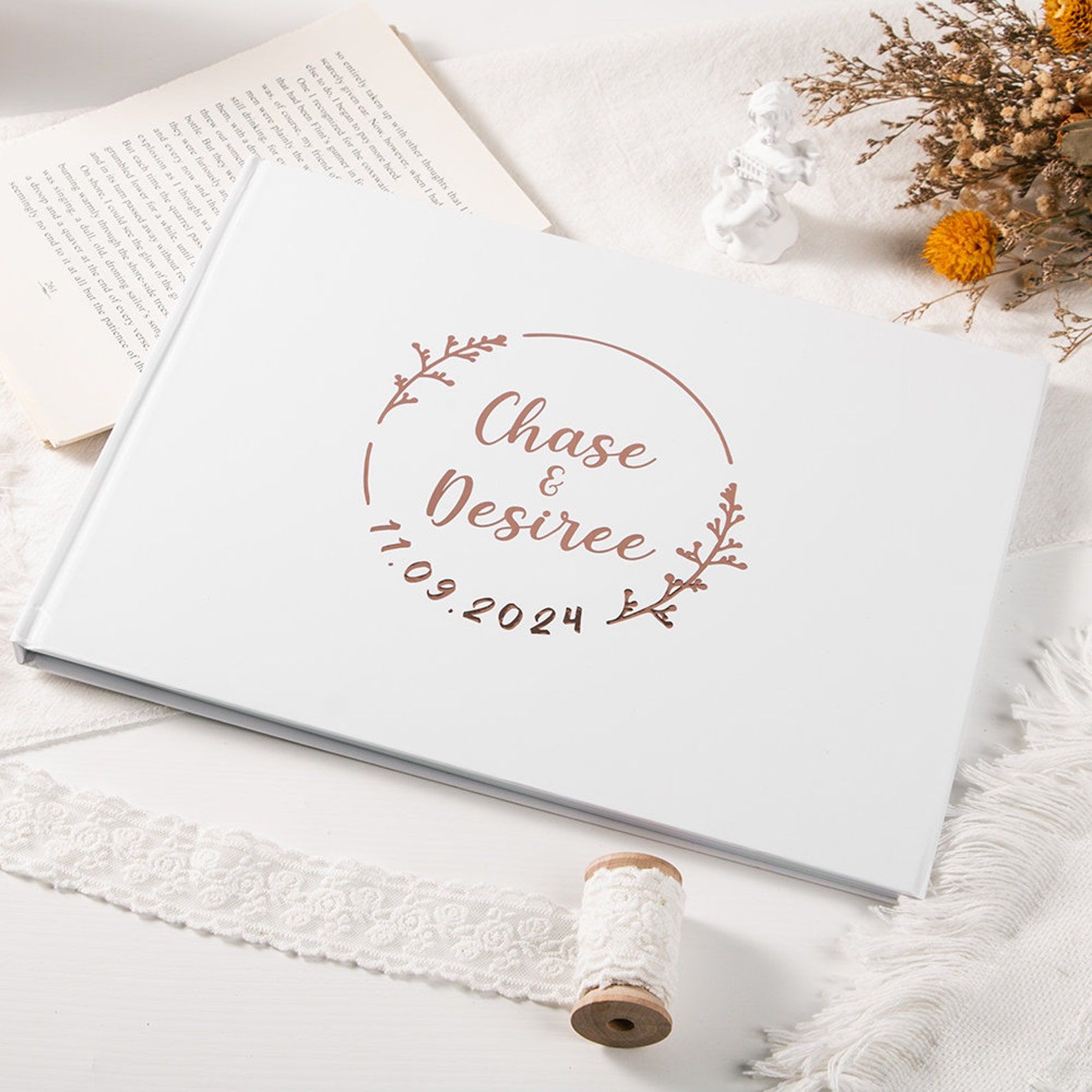 Custom Wedding Guestbook Perso - đánh giá và giá Wedding Supply List