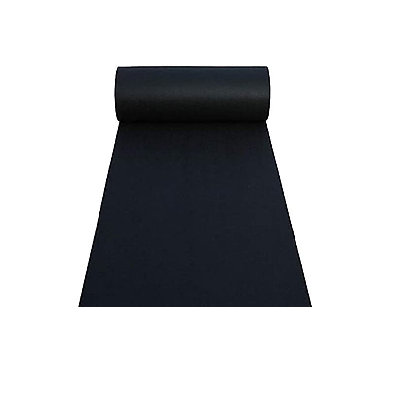 Đen Thảm Chống Trơn Trượt Cưới - đánh giá và giá Aisle Runner White